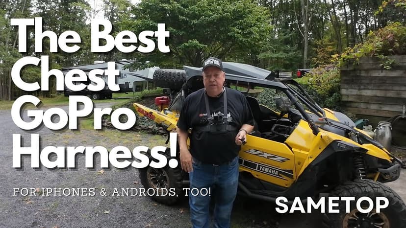 Sametop - The best Chest Mount GoPro Harness! And iPhone/Android too!