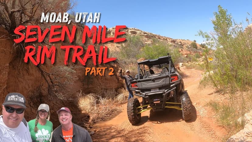 Seven Mile Rim Trail Part 2 - Review - Amazing sights and riding! Moab, Utah