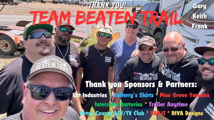 Extended Thank you to Sponsors, Partners, Vendors & Friends helping at PA Mudd Fest 2024