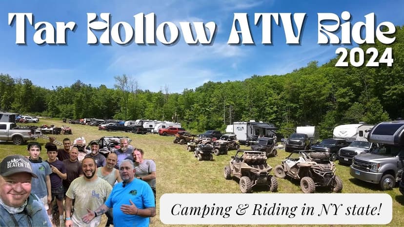 Tar Hollow ATV Ride 2024 - Tar Hollow, NY - Camping, Riding & More!