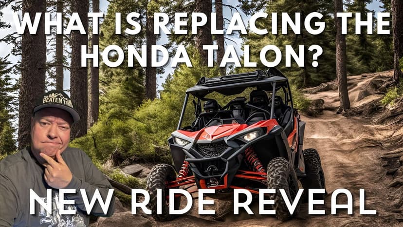 What is replacing the Honda Talon 1000R? New Ride Reveal